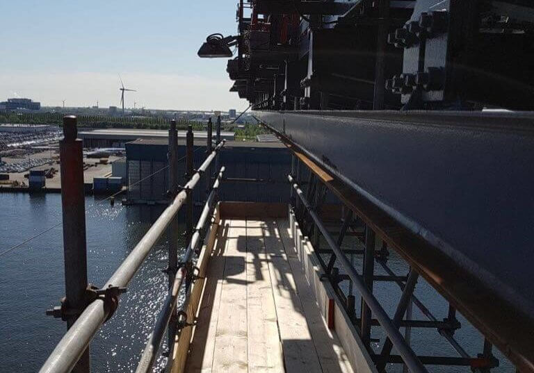 vanderpanne-steigers-steigerbouw-industrie-hangsteiger-OBA-Amsterdam2